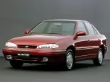 Hyundai Elantra (J1) 1 поколение, рестайлинг, седан (1993 - 1995)