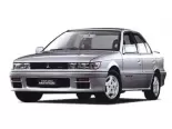 Mitsubishi Mirage (C61A, C62A, C63A, C72A, C73A, C64A, C74A) 3 поколение, седан (1988 - 1991)