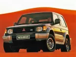 Mitsubishi Montero (V20) 2 поколение, джип suv 3 дв. (1991 - 1999)