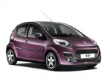 Peugeot 107 (PM) 1 поколение, 2-й рестайлинг, хэтчбек 5 дв. (2012 - 2015)